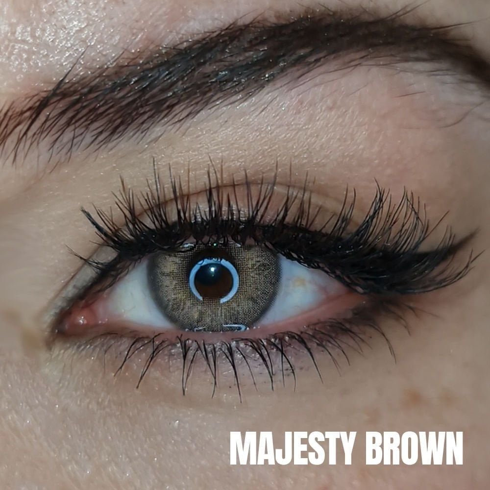 majesty-brown.jpg HYPNOSE 1 YILLIK LENSLER MAJESTY BROWN - Görsel 1